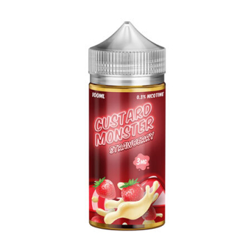 Strawberry Custard by Monster E-liquids - (100mL)