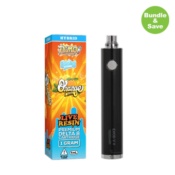 Dimo Delta 8 Live Resin Cartridge & Kanger Battery Bundle_VF