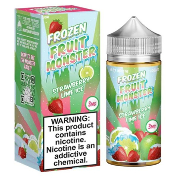 Frozen Fruit Monster Strawberry Lime - (100mL)