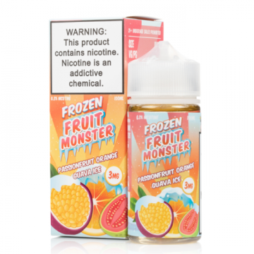 Frozen Passionfruit Orange Guava by Fruit Monster E-Liquids - (100mL) 