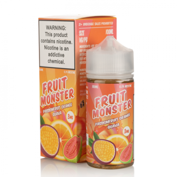 Passionfruit Orange Guava by Fruit Monster E-Liquids - (100mL)