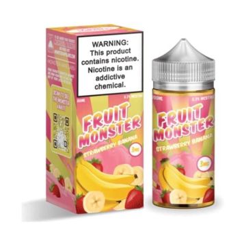 Strawberry Banana Synthetic E-Liquid by Fruit Monster (100mL)