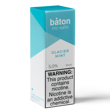 Glacier Mint Nic Salts By Baton Vapor - 10 mL