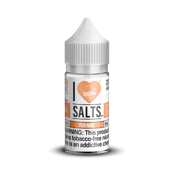 I Love Salts Peach Mango E-liquid by Mad Hatter - (30mL)