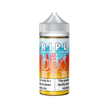 Ice Peachy Mango Pineapple E-liquid by Ripe - (100mL)