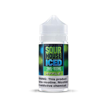 Iced Sour Apple E-liquid by Sour House - (100mL)
