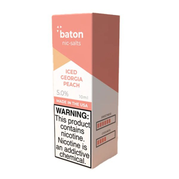 Baton Salts Iced Georgia Peach - (10mL)