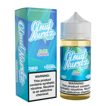 Cloud Nurdz Aloe Grape Iced - (100mL)