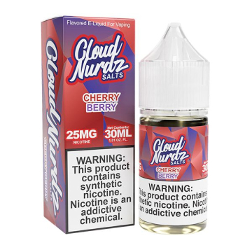 Cloud Nurdz Salts Cherry Berry - (30mL)