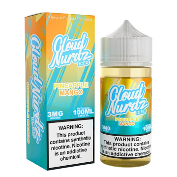 Cloud Nurdz Pineapple Mango Iced - (100mL)