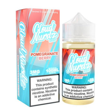 Cloud Nurdz Pomegranate Berry Iced - (100mL)