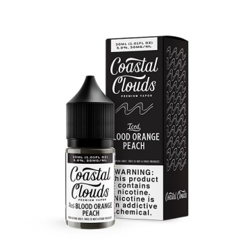 Coastal Clouds Salts Iced Blood Orange Peach - (30mL)