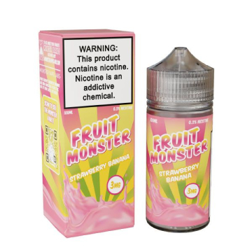 Fruit Monster Synthetic Strawberry Banana - (100mL)