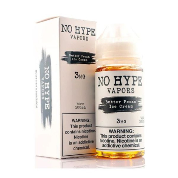 No Hype Butter Pecan Ice Cream - (100mL)