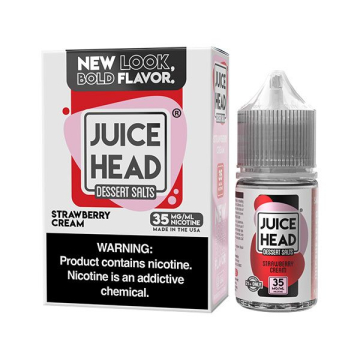Juice Head Salts Strawberry Cream - (30mL)