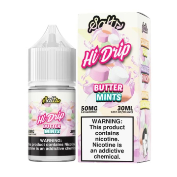 Hi-Drip Salts Butter Mints - (30mL)