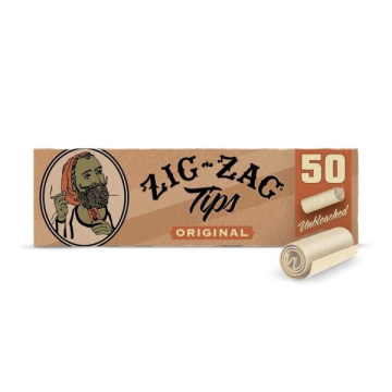 Zig-Zag Unbleached Tips - Original - 50 Pack