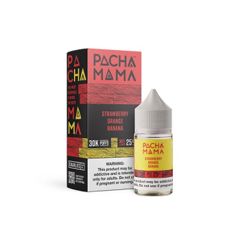 Pachamama Plus Salts Strawberry Orange Banana - (30mL)
