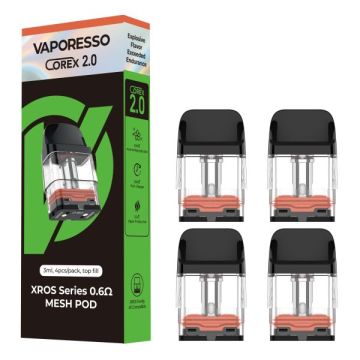 Vaporesso XROS Series Corex 2.0 Pod - 4 Pack
