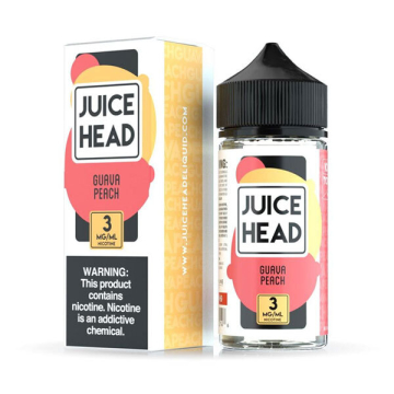 Juice Head Guava Peach E-Liquid - (100mL)