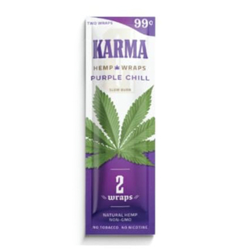 KARMA Hemp Wraps Purple Chill - (2 Pack)