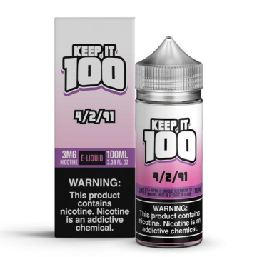Keep It 100 04/02/91 E-liquid - (100mL)
