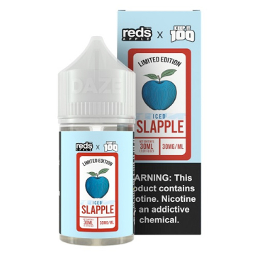 Keep It 100 x Red's Salts Slapple Iced - (30mL)