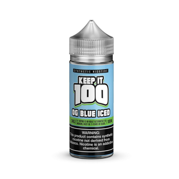 Keep It 100 Synth OG Blue Iced E-Liquid - (100 mL)