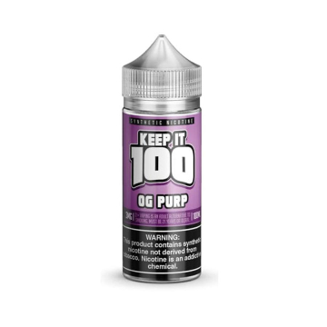Keep It 100 Synth OG Purp E-liquid - (100mL)