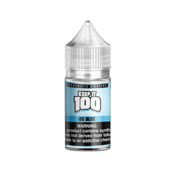 Keep It 100 Synthetic Nic Salt OG Blue - (30mL)