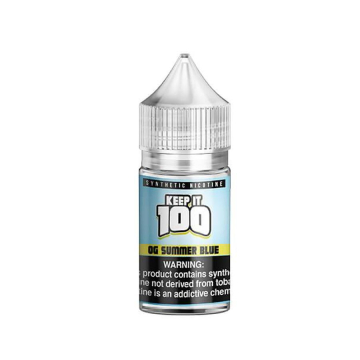 Keep It 100 Synth Nic Salt Summer Blue - (30 mL)