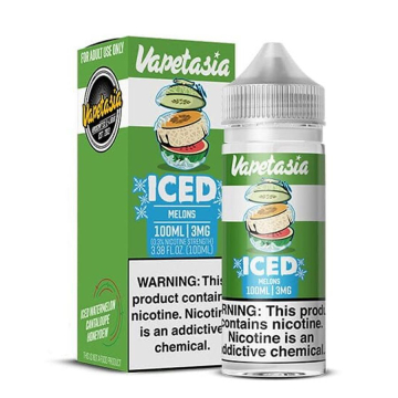 KF Iced Melons E-Liquid by Vapetasia - (100mL)