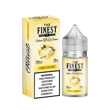 Lemon Custard Nic Salt by The Finest - (30mL)