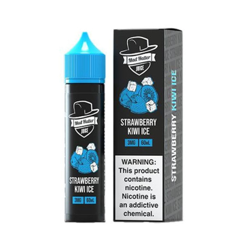 Strawberry Kiwi Ice by Mad Hatter - (60 mL)