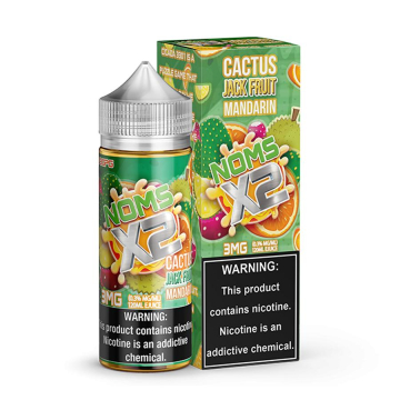 Noms X2 Cactus Jack Fruit Mandarin E-liquid by Nomenom - (120mL)