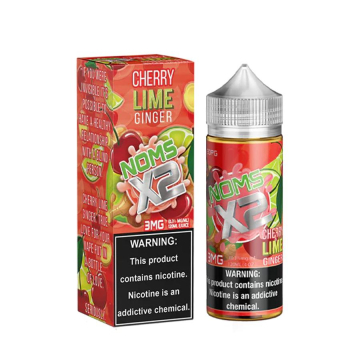 Noms X2 Cherry Lime Ginger E-liquid by Nomenom - (120mL)