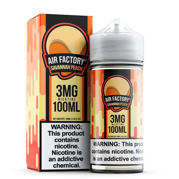 NTN Savannah Peach E-Liquid by Air Factory - (100mL)