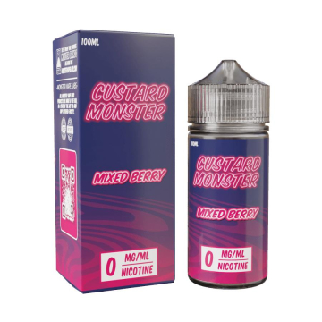 NTN Mixed Berry E-liquid by Custard Monster - (100mL)