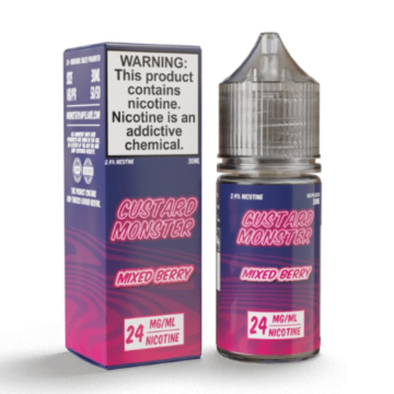 NTN Mixed Berry Nic Salt by Custard Monster - (30mL)