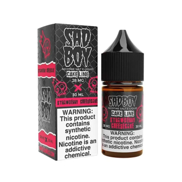 NTN Strawberry Cheesecake Nic Salt by Sad Boy - (30mL)