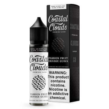 Passion Fruit Orange Guava E-liquid by Coastal Clouds - (60mL)