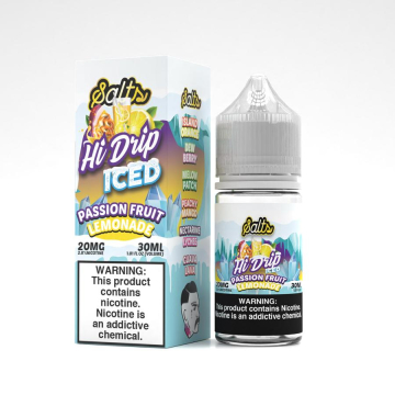 Passion Fruit Lemonade Iced Nic Salt by Hi-Drip - (30mL)