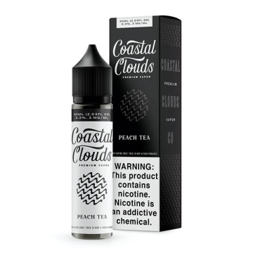 Peach Tea E-liquid by Coastal Clouds - (60mL)