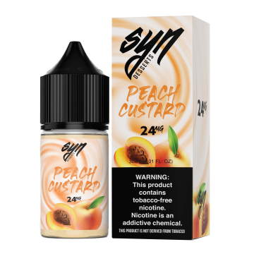 Peach Custard Nic Salt by SYN - (30mL)