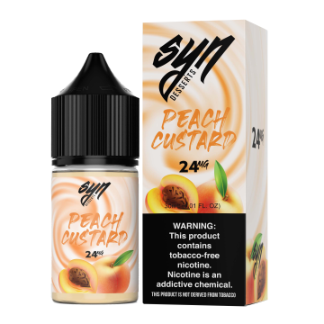 Peach Custard Nic Salt by SYN - (30mL)