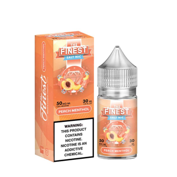 Peach Menthol Nic Salt by The Finest - (30mL)