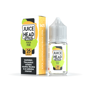 Juice Head Peach Pear Salts E-Liquid (30mL)