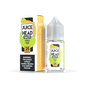 Juice Head Peach Pear Salts E-Liquid (30mL)