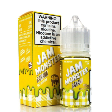 Peanut Butter & Banana by Jam Monster E-Liquids (30mL)