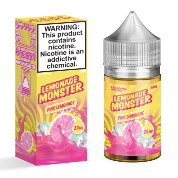 Pink Lemonade by Lemonade Monster Nic Salt - (30mL)